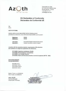 Declaration de conformité CE